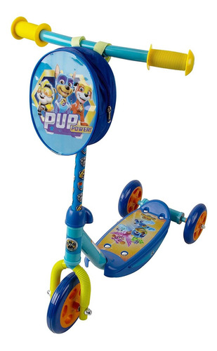 Playwheels Patinete De 3 Ruedas Para Niños, Azul