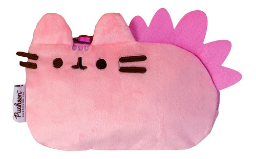 Lapicera Gato Pusheen Dinosaurio Pusheenosaurus Rosa Suave