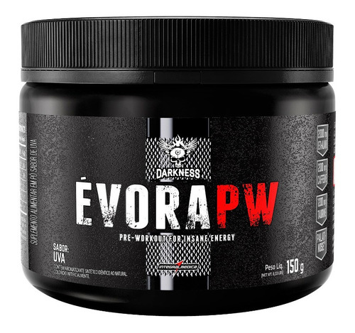 Evora Pw 150g Pré Treino ( Os Sabores) Sabor Uva