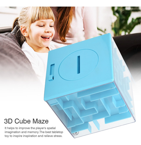 Caja De Juego 3d Puzzle Maze Case Intelligent Fun Brain