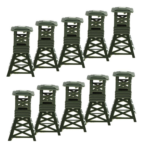 20 Unids Simulación Wathtower De Acorazado Estático Set