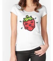Comprar Remera Berry Divertida Fresa Linda (en Colores Oscuros) Algo
