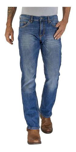 Imagen 1 de 6 de Jeans Vaquero Wrangler Hombre Retro Slimstraight 8cw