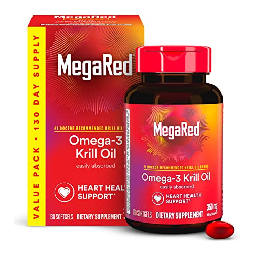 Megared 350 Mg Omega-3, Aceite De Krill