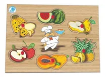 Comprar Kit 10 Quebra-cabeças Infantil Com Pinos - Salada De Frutas