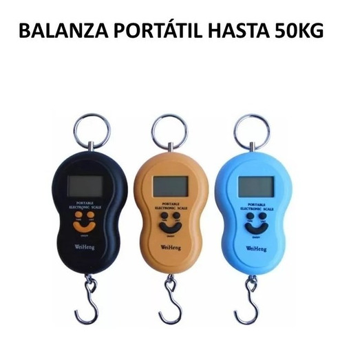 Balanza Digital Portátil Hasta 50kg