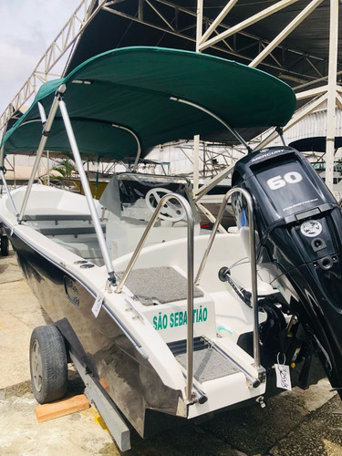 Lancha Vitare 650 Com Motor Mercury 60 Hp - Poddium Náutica