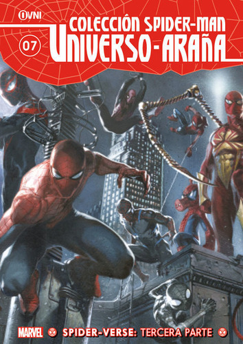 Colección Spiderman Universo Araña 07: Spider-verse Tercera Parte, De Peter David. Serie Spiderman, Vol. 7. Editorial Ovni Press, Tapa Blanda En Español, 2023