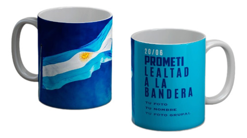 Tazas Plastico Personalizadas Lealtad A La Bandera Por Mayor