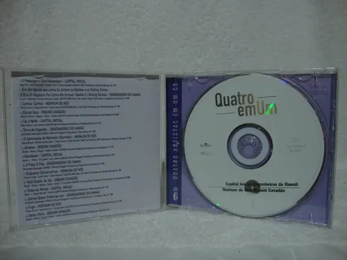 Cd Quatro Em Um- Capital, Nenhum De Nós, Biquini, Eng Haw