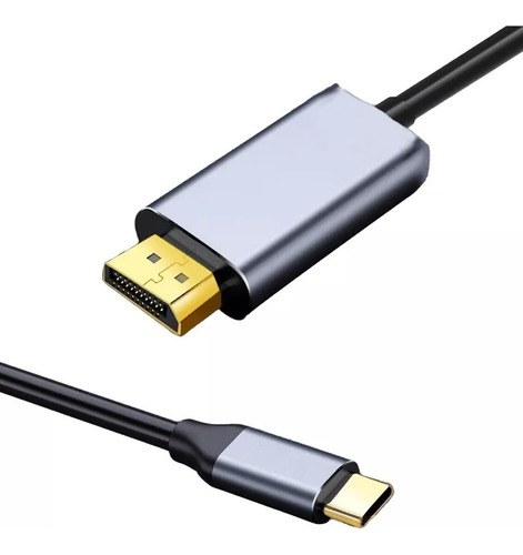 Adaptador Cable Usb Tipo C A Displayport 4k 60hz 1.8m