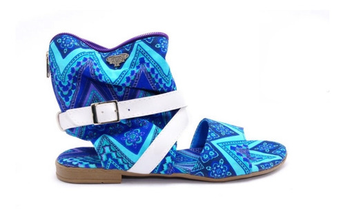 Imagen 2 de 6 de Sandalias Te Para Tres Altas De Cierres Modelo Originales