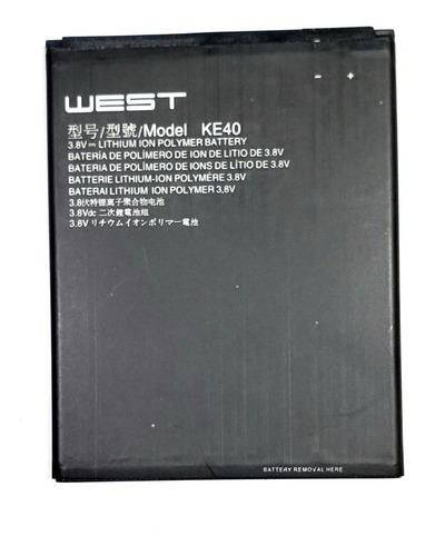 Imagen 1 de 7 de Batería West Para Motorola Moto E6
