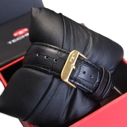 Relógio Technos Masculino Dourado/preto Analógico