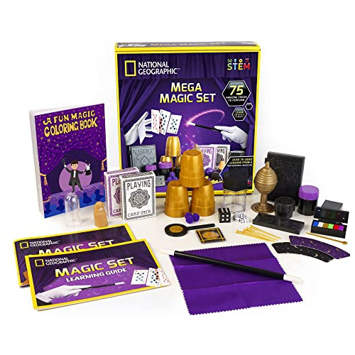 National Geographic Mega Magic Set - Mas De 75 Trucos De Mag