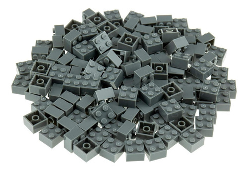 Ladrillos Clásicos 2x2 Gris 144 Piezas Strictly Briks