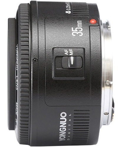 Imagem 2 de 4 de Lente Yongnuo Yn 35mm F/2 P/ Câmeras Canon