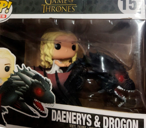 Game Of Thrones Daenerys & Drogon Funko Pop Nuevo Y Original