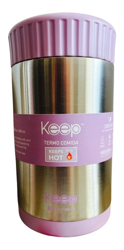 Recipiente Termo Keep Para Comida 600 Ml