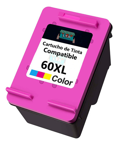 Cartucho Tinta Compatible Con 60xl Color Garantía X Vida 