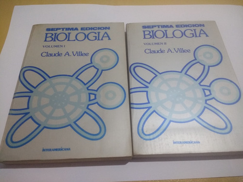 Biología Claude A. Villee Volumen 1 Y 2 - Séptima Edición