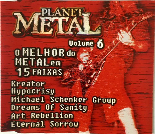 Imagem 1 de 2 de Cd Planet Metal Volume 6 Ed Br 99 Comp Heavy Death