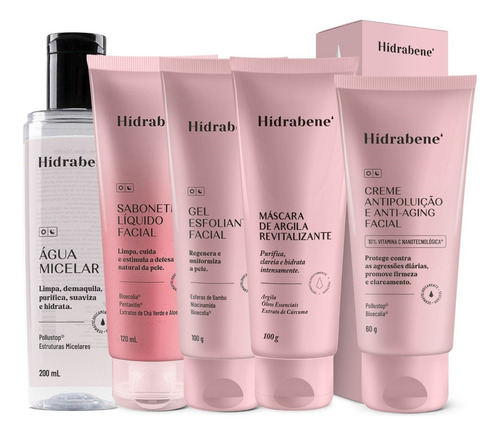 Skincare Facial 5 Passos Hidrabene Tratamento Black Friday