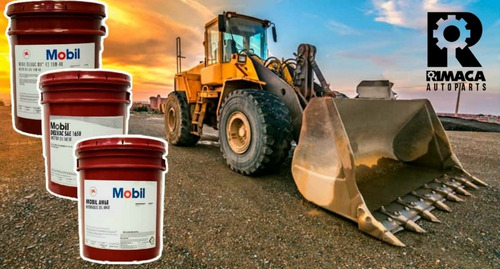 Imagen 1 de 3 de Paila Mobil Diesel Maxidiesel Ultradiesel 15w40 Sae50 Aceite