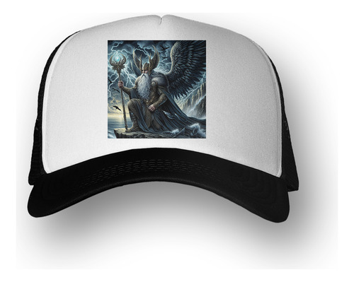 Gorra Odin Sabiduría Y Guerra Dios Mitologia M1