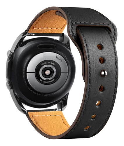 Pulseira Couro Compatível Samsung Galaxy Watch Active 40mm