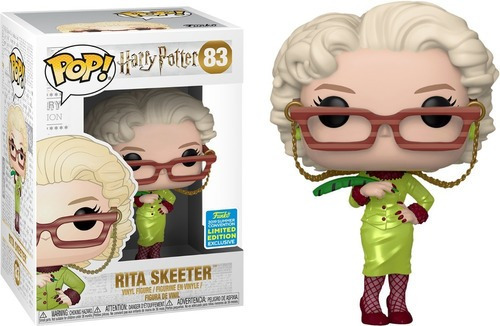 Funko Pop Rita Skeeter Harry Potter Exclusivo Original