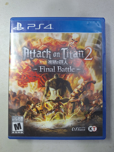 Attack On Titan 2 Final Battle Ps4 (Usado)