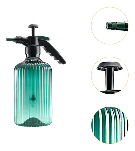 Botella Rociadora De Mano, Multiusos, Rociador De Verde 2l