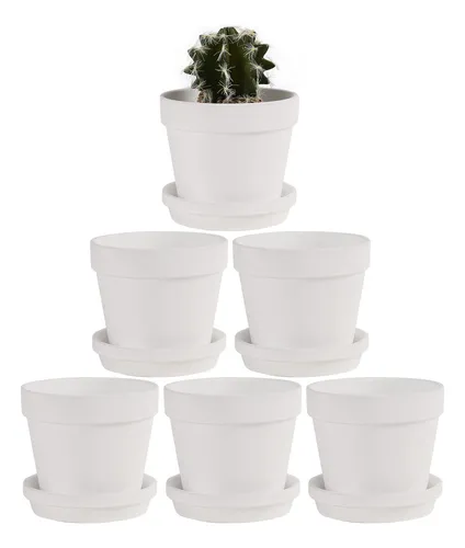 comprar Yishang Macetas De Terracota Con Platillo\u002Fbandeja De Cerám.