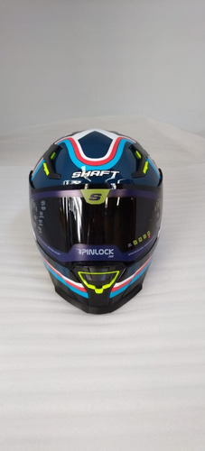Imagen 8 de 9 de Casco Para Motociclista Shaft Certificacion Ece