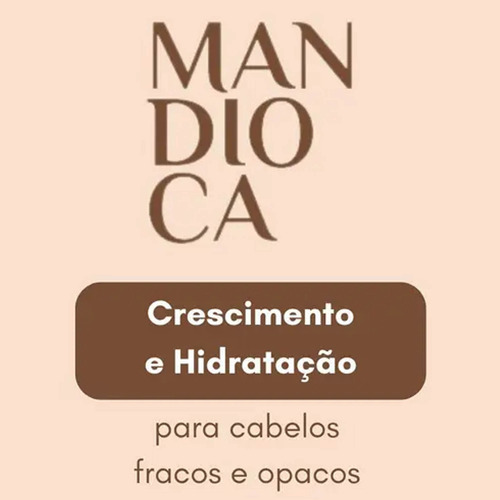 Shampoo Haskell Mandioca 500ml