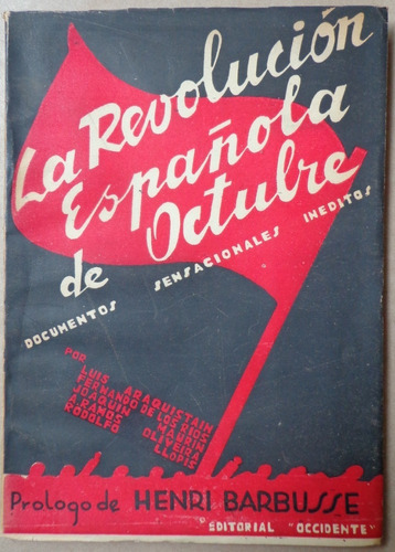 Revolucion Española Octubre 1935 Araquistain De Los Rios Mau