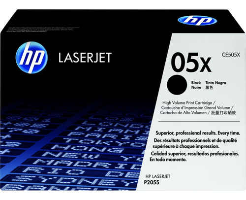 Cartucho Tóner Hp 05x 6500 Páginas Laserjet Negro