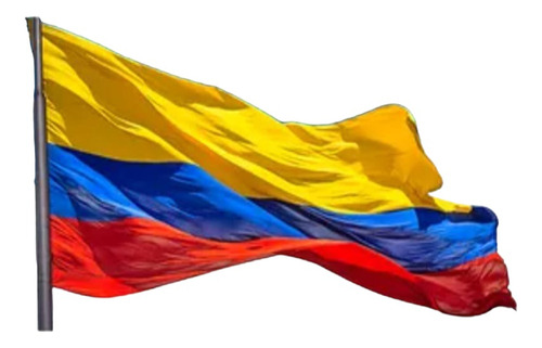 Bandera Colombia 60 X 90 Cms Estampada Ojales Metálicos