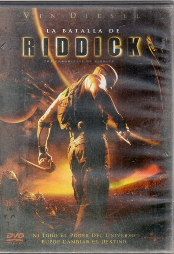 La Batalla De Riddick Vin Diesel Dvd Usado 