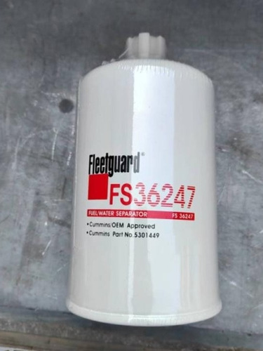 Fs36247 Trampa De Agua Para Motor Cummins Youtong 24usd