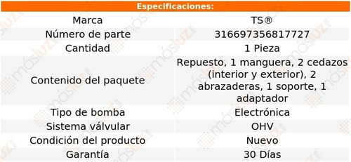 (1) Repuesto Bomba Combustible Ram 2500 8 Cil 5.7l 09/10 Ts