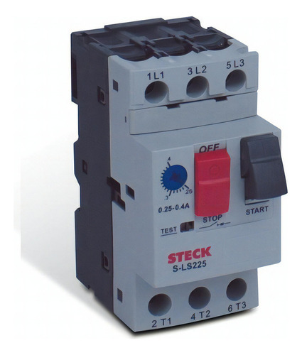 Disjuntor Motor Trifásico 1,6-2,5a Sls2251b Steck
