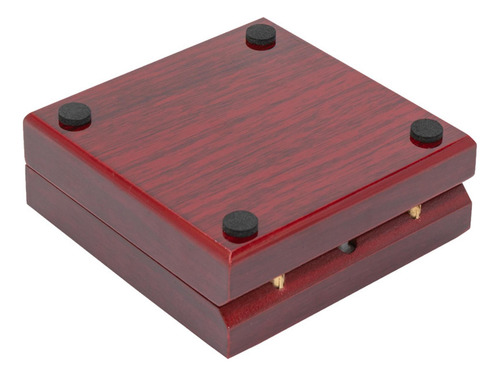 Caja De Regalo De Collar Con Luz Led De Madera Caja De
