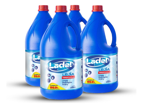 Lejia 3780ml Pack 4 Unid - Ladel