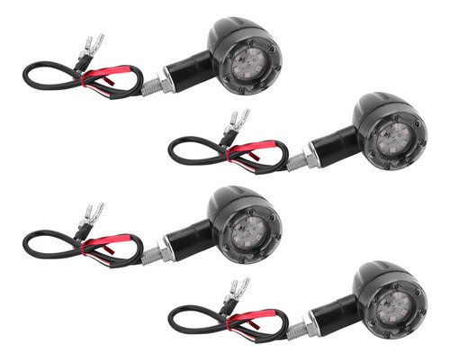 Intermitente Flash Moto Universal Luz Freno 4pcs Turn