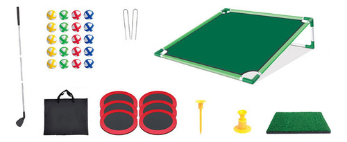 Juego De Golf Pong, Incluye Pelotas De Golf Bastidor Único