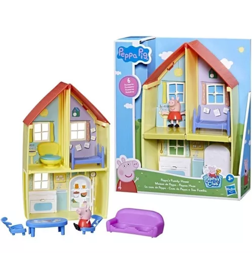 Playset Maleta Peppa Pig - Casa da Peppa - Sunny com o Melhor