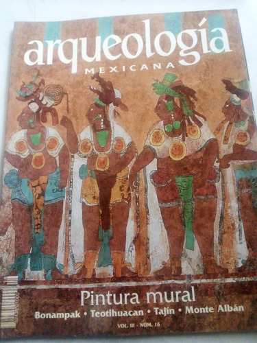 Revista Arqueología Mexicana Pintura Mural Teotihuacan