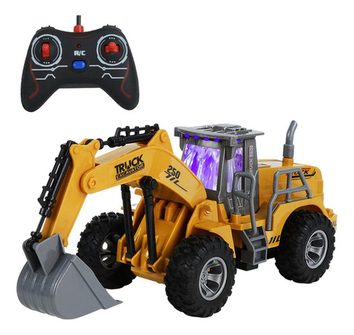 2,4g Mini Vehículo De Construcción Con Excavador